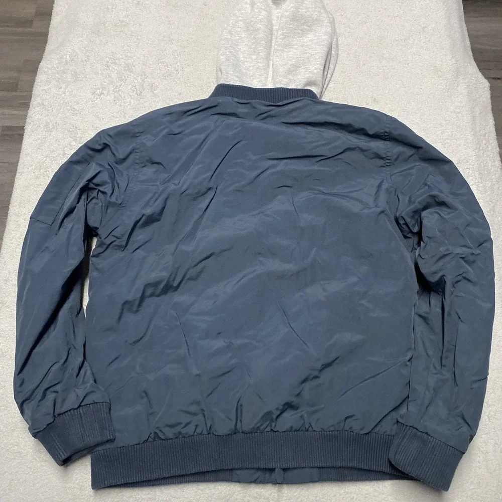 Primitive x My Hero Academia Jacket Mens Medium Hooded Zip Bomber Shoto Todoroki